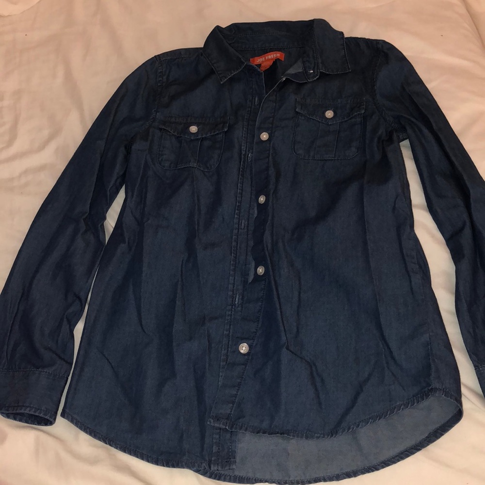 Chambray button up
